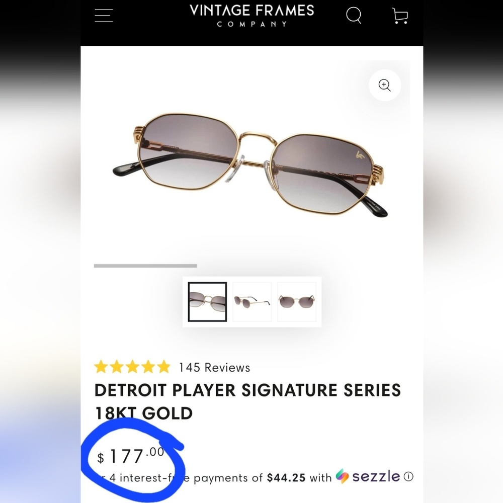 Vintage frames sunglasses